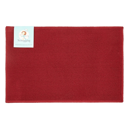 Monarch Brands Sloppy Chef Area Rug - 20in x 60in, Red PNP-JKT-20X60-RD